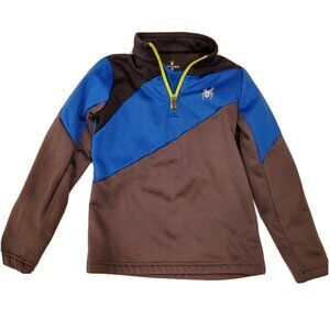 Kids SPYDER Ambush 1/2 Zip Pullover Stand Collar Mid Weight Sweatshirt Jacket M